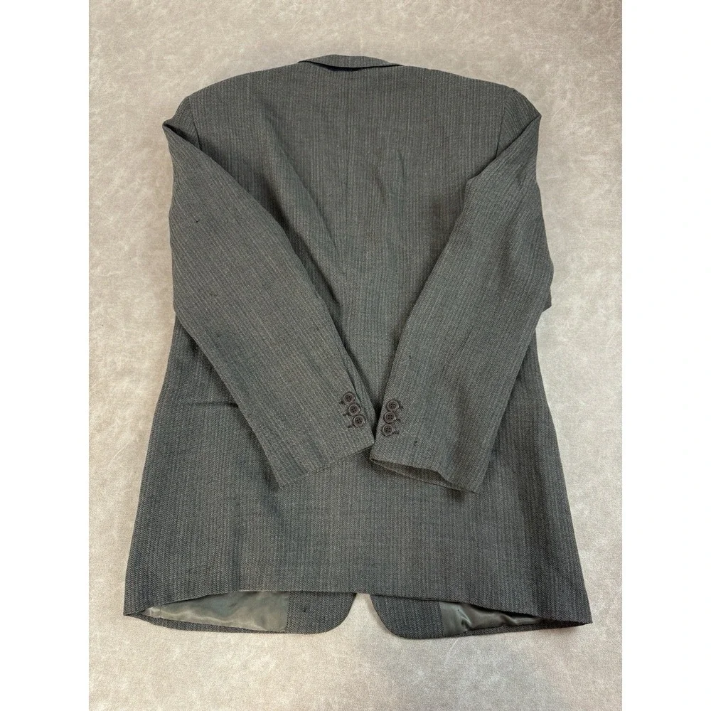 Bloomingdales Harris Tweed Blazer Unlined Mens 40L Sport Coat Wool Jacket Preppy